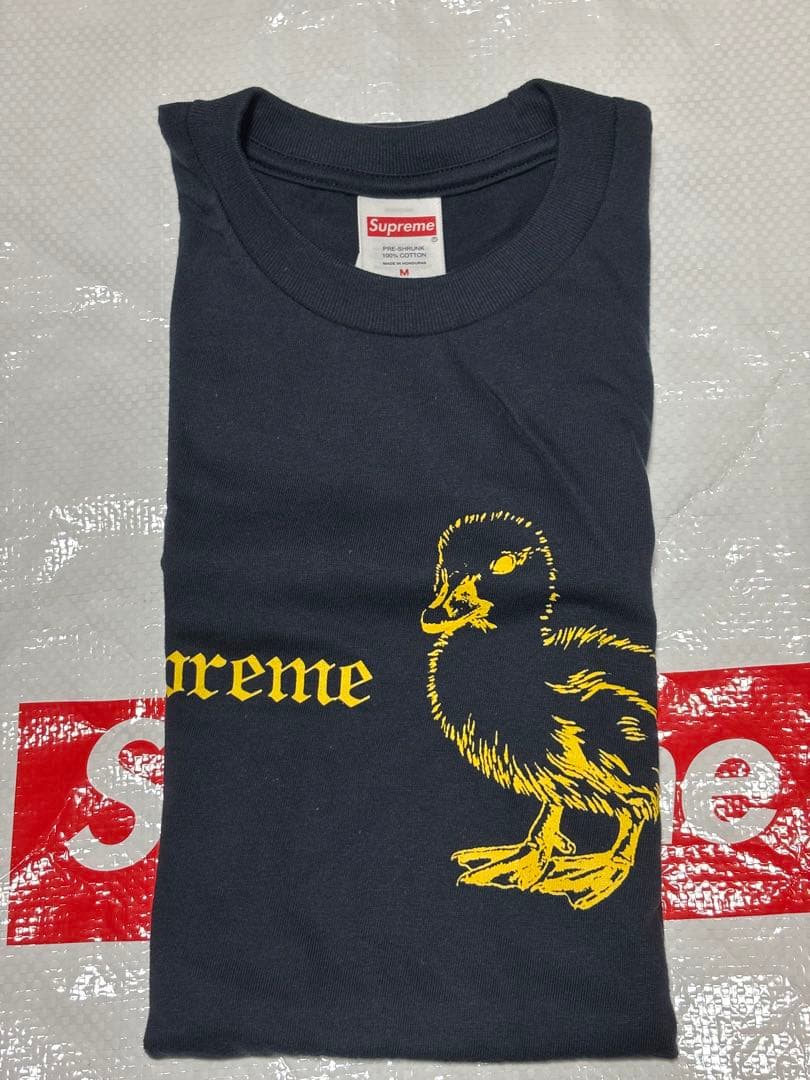 Mサイズ　Supreme Duck Tee \"Navy\"
