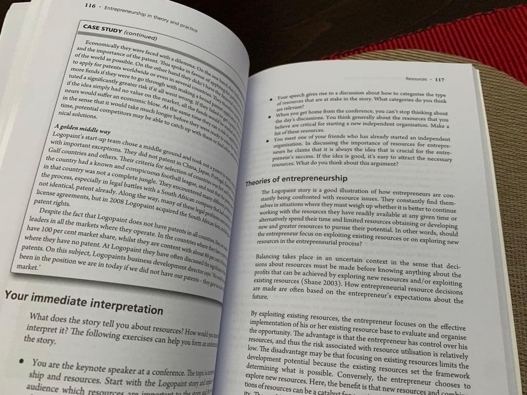 洋書 Entrepreneurship in Theory and Practice