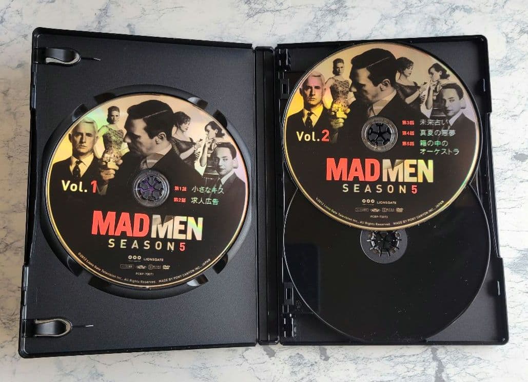 マッドメン シーズン5 全6枚 第1話〜第13話 最終 レンタル落ち DVD