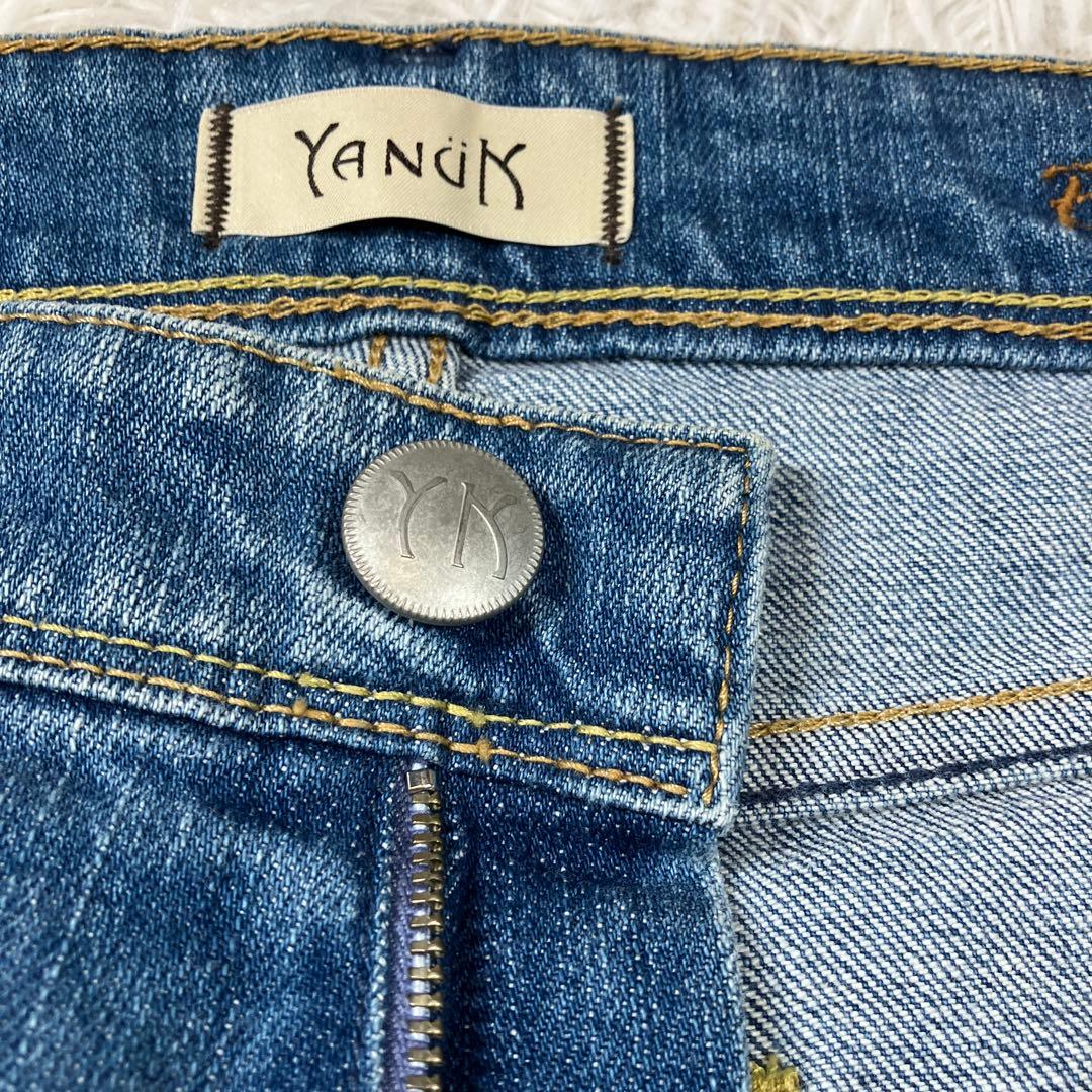 YANUK ヤヌーク スリムテーパード デニム ルース\"RUTH\" 27インチ