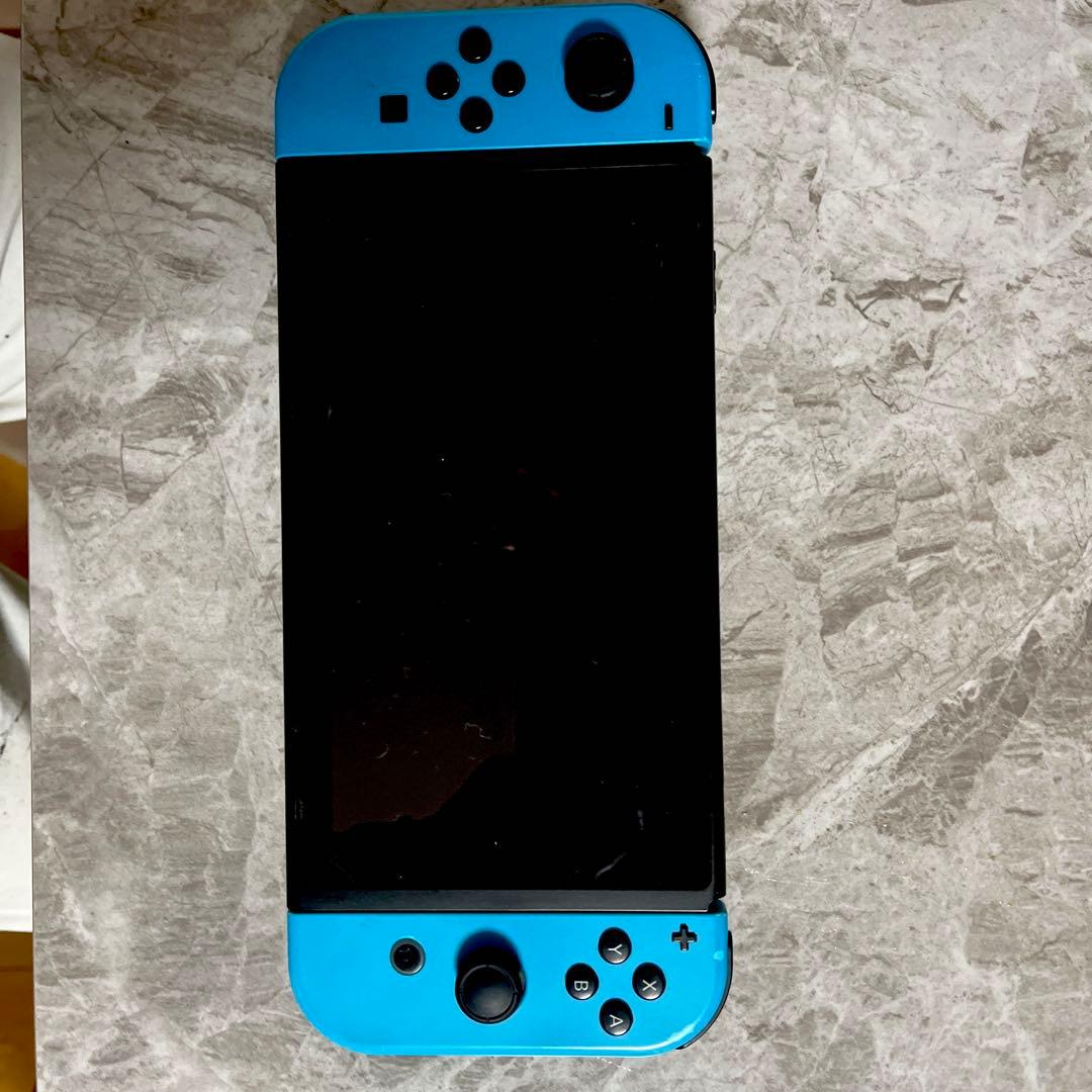 Nintendo Switch 本体 青/黒 Joy-Con付きセット売り