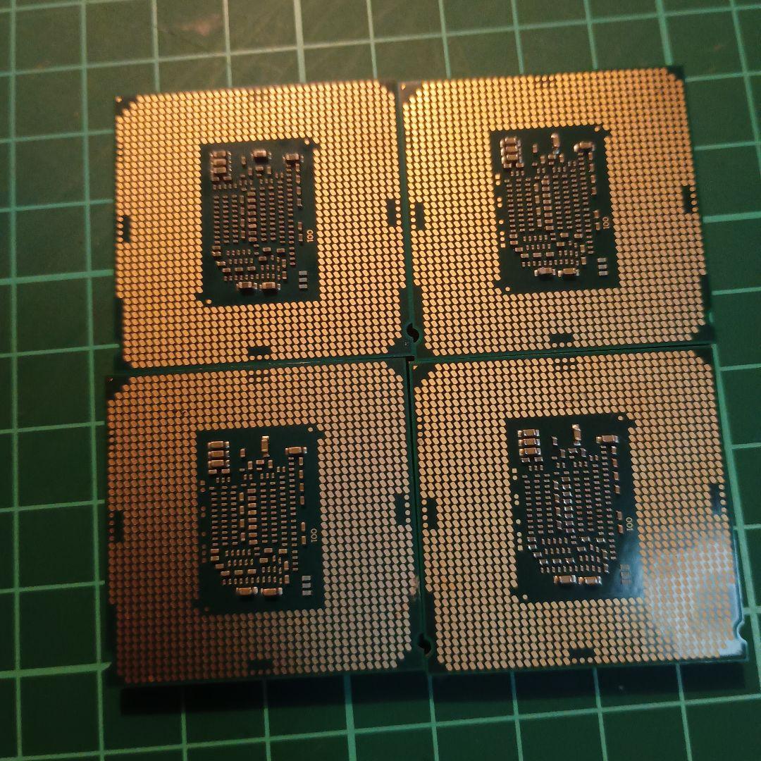 Intel Core i7-7700 1枚 i7-6700t 3枚　合計4枚