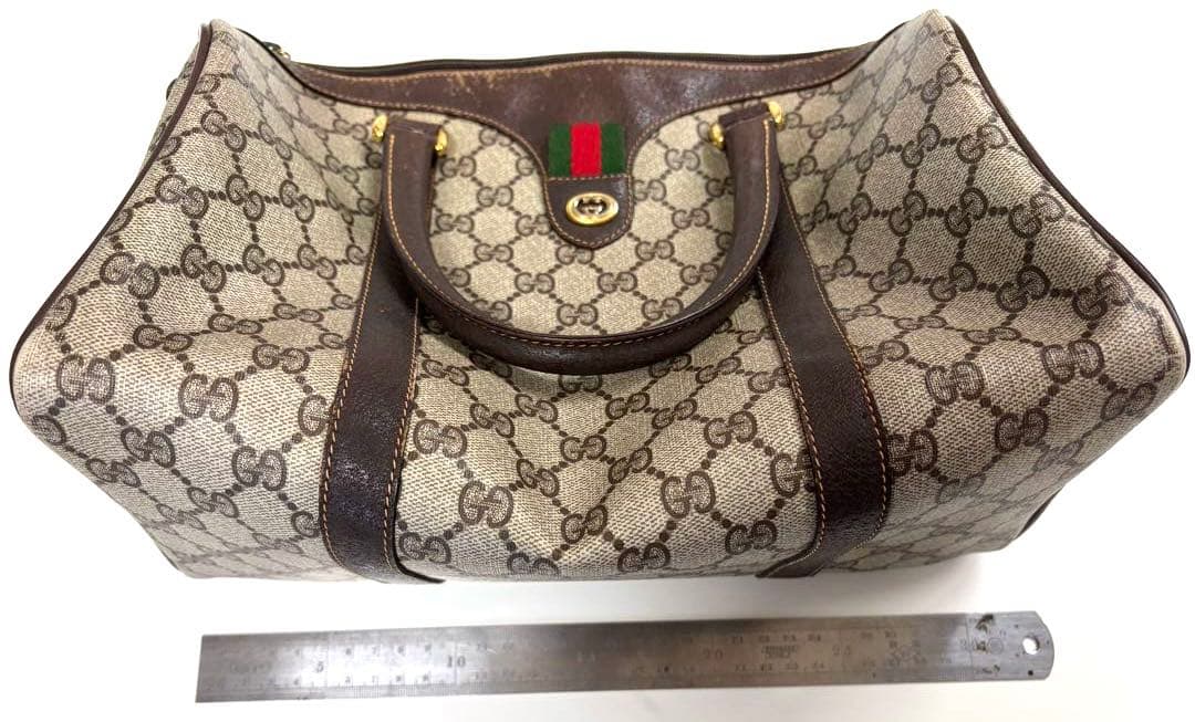 GUCCI オールドグッチ ボストンバッグ 型番︰40.02.007