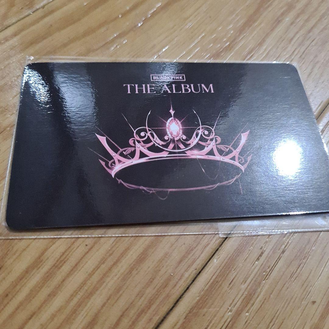 BLACKPINK The album ROSE ロゼ ユニバ特典 トレカ