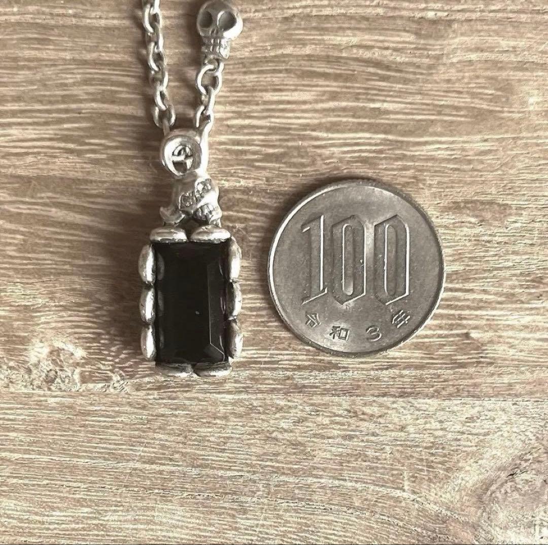 ジャンポールゴルチエ スカル モチーフ SILVER ネックレス