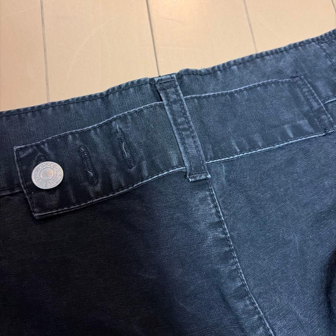 【希少】levi's 立体裁断 フレア ユーロ ブラック
