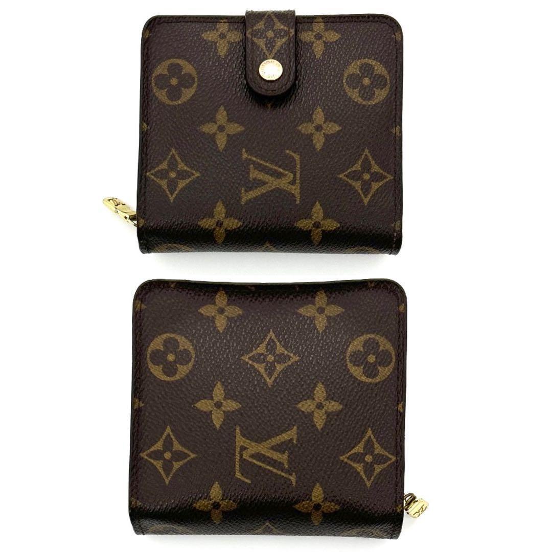 ❣️【極美品】ルイヴィトン モノグラム コンパクトジップ 二つ折り財布