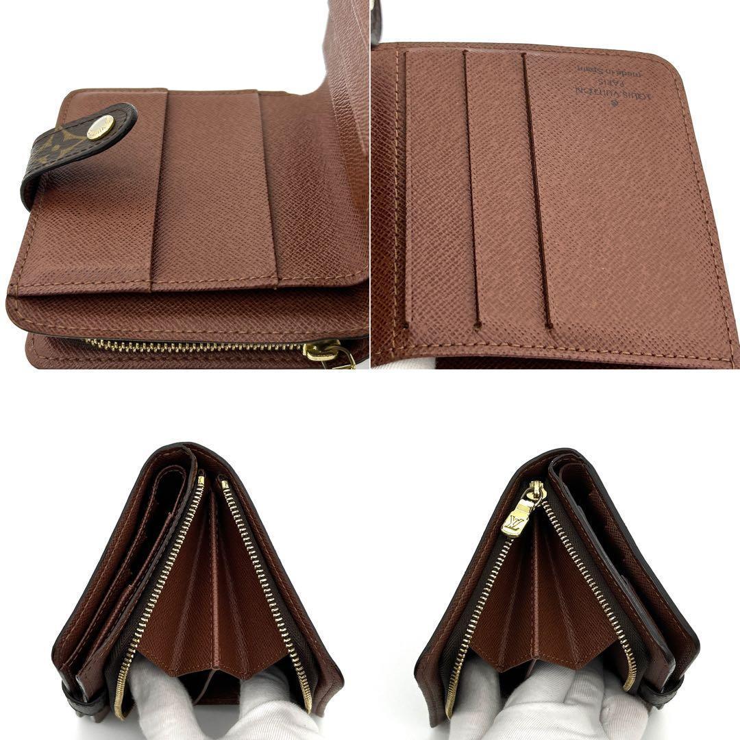 ❣️【極美品】ルイヴィトン モノグラム コンパクトジップ 二つ折り財布