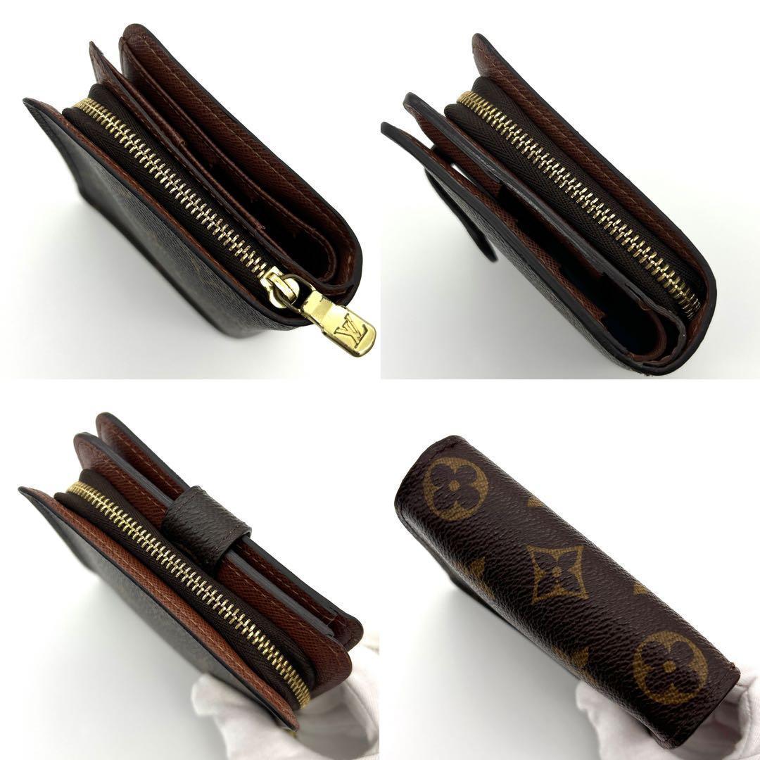 ❣️【極美品】ルイヴィトン モノグラム コンパクトジップ 二つ折り財布