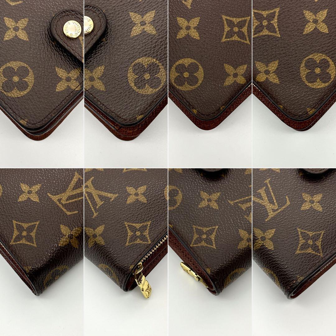 ❣️【極美品】ルイヴィトン モノグラム コンパクトジップ 二つ折り財布