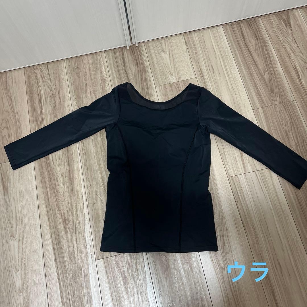 パーフェクトフォームトップス&レギンス Lサイズ ヨガウェア ブラック
