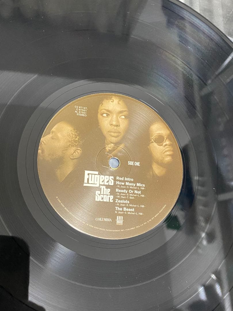 Fugees 「The Score」 ヒップホップレコード　名盤　2LP