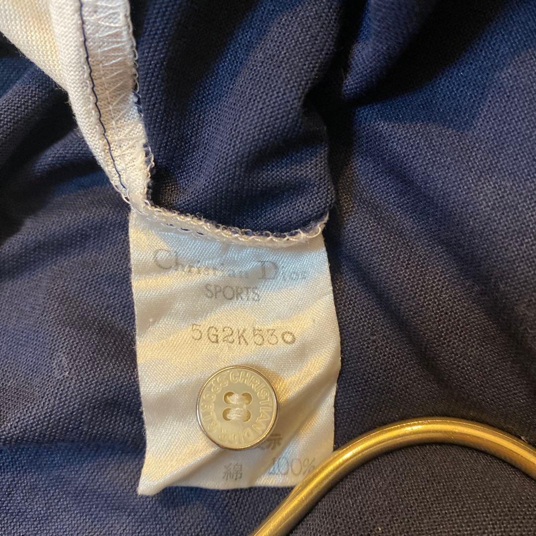 Christian Dior スポーツ シャツ ポロシャツ ロゴバックプリント