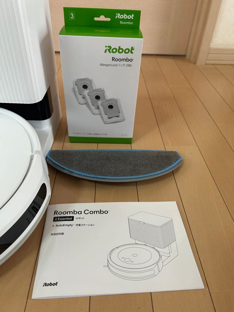 iRobot Roomba Combo （ルンバ コンボ） 紙パック3枚付