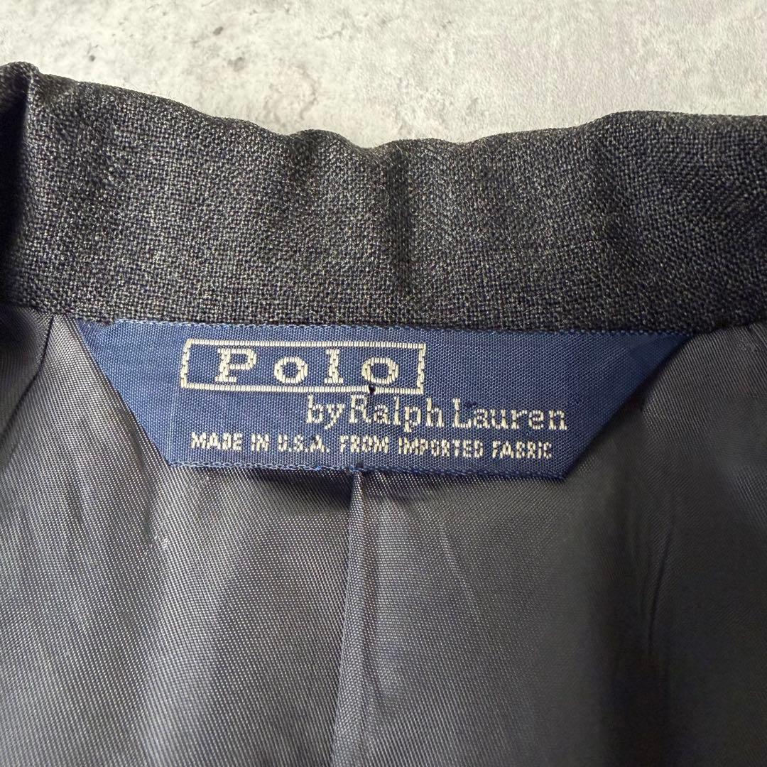 80s USA製 Polo by Ralph Lauren テーラードジャケット