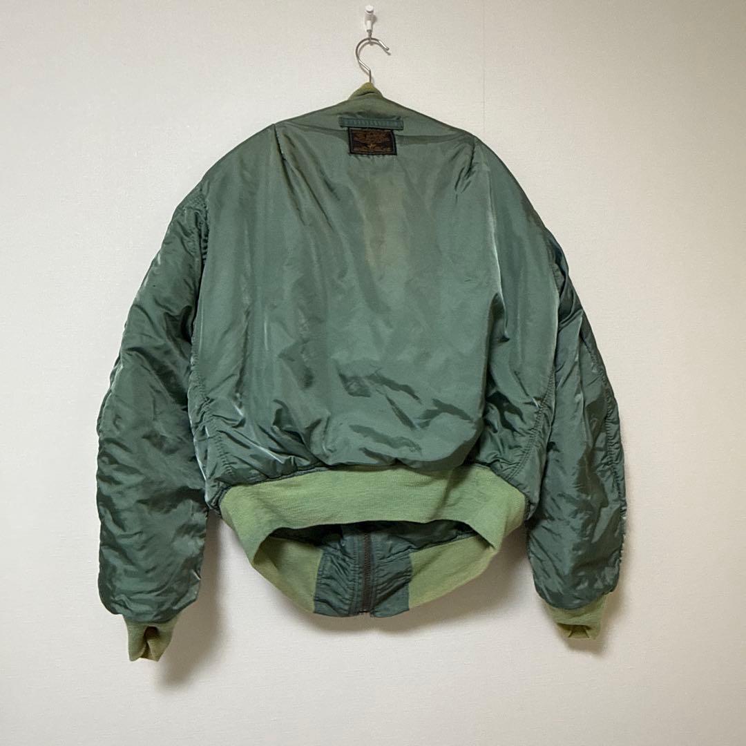 顕*丸様 80s-90sUSA製ALPHA VINTAGE MA-1 50s復刻