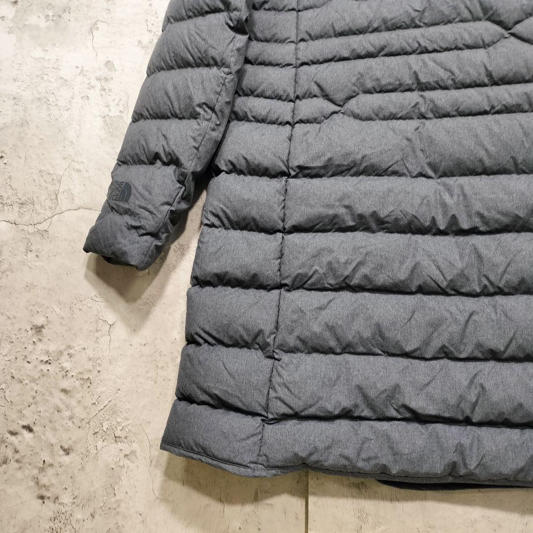 ★希少　ノースフェイス　ロングダウンコート　550 グレー　レディース　M