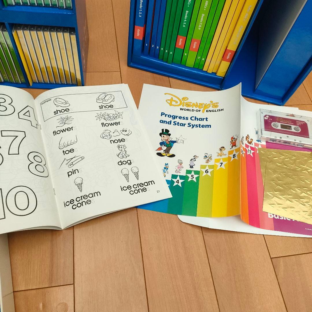 DWE ディズニー英語システム Basic ABCs+ CD全未開封 棚付