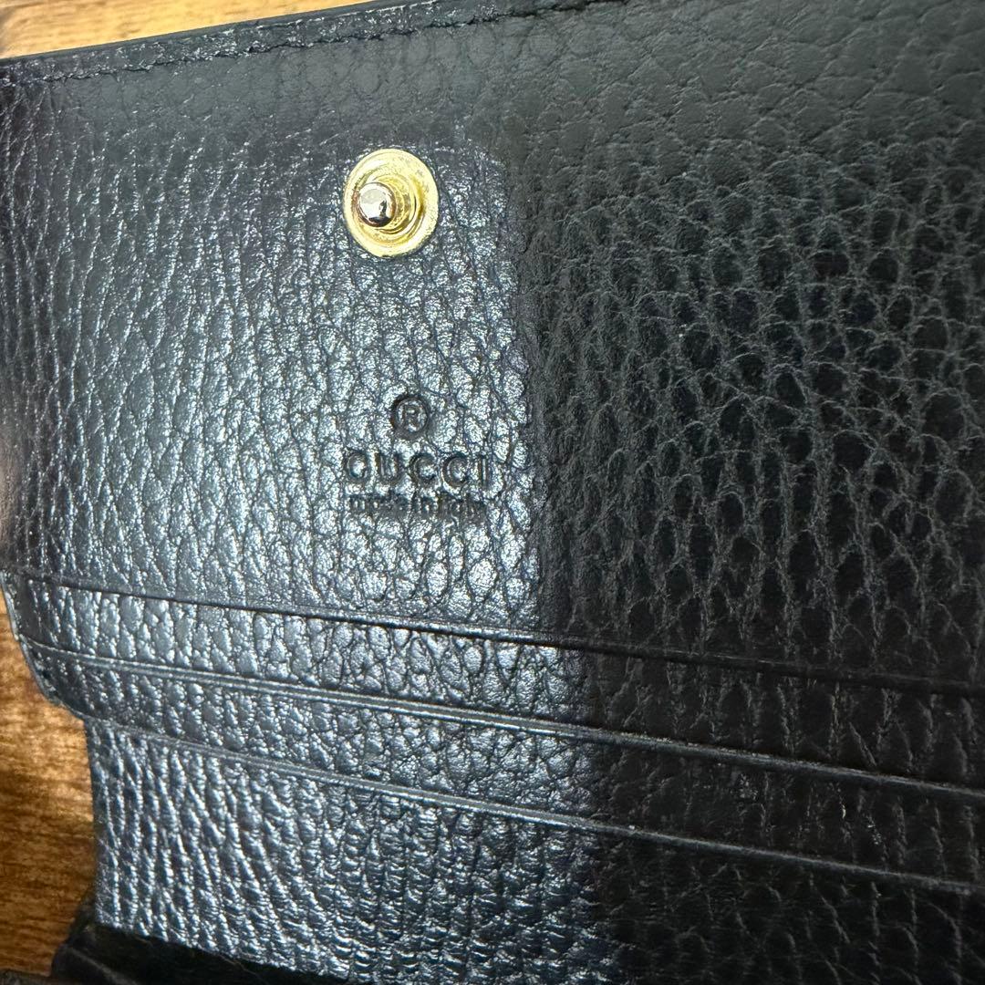 【美品】GUCCI GGマーモント GGスプリーム 財布