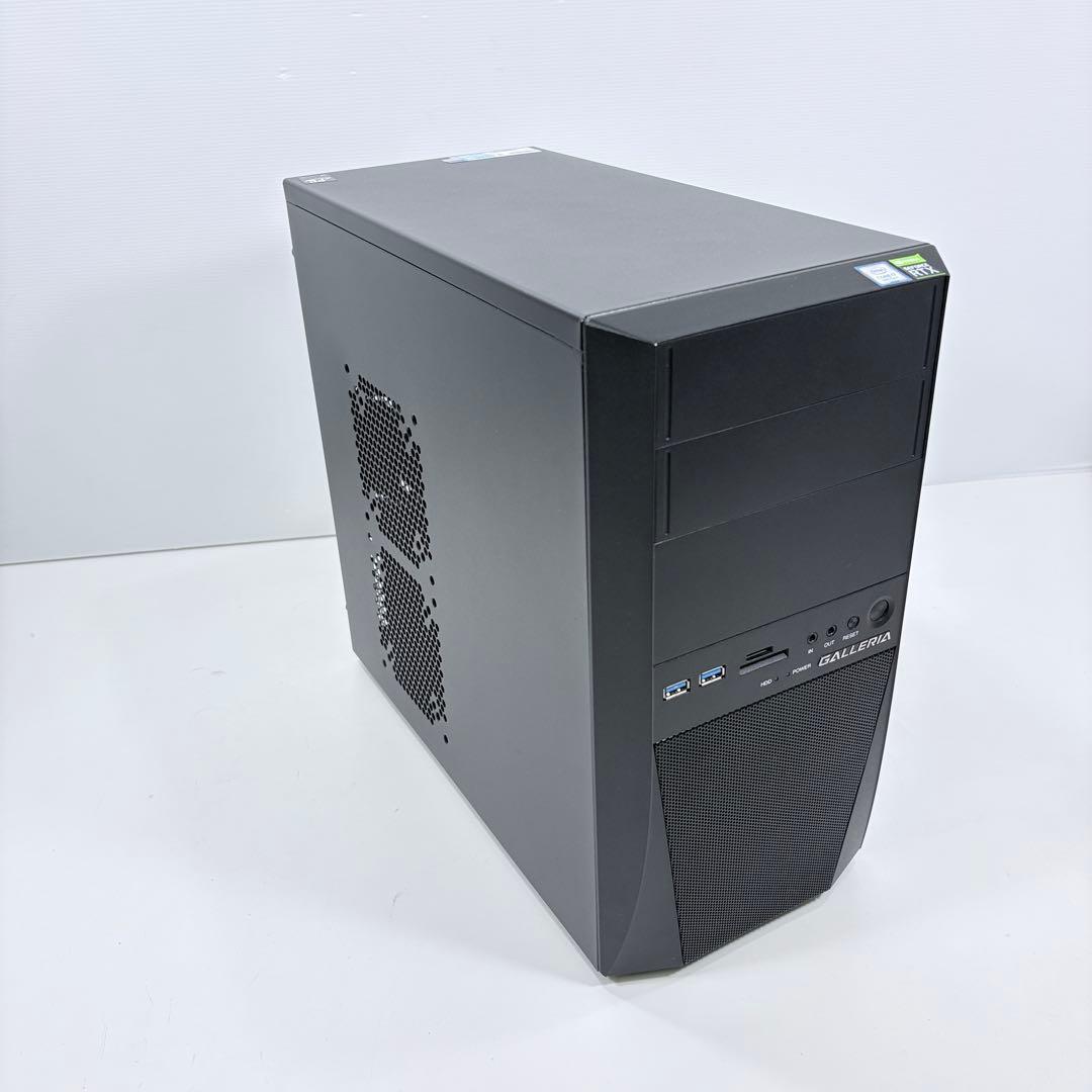 ゲーミングPC i7 9700K RTX2070 ガレリア モンハンワイルズOK