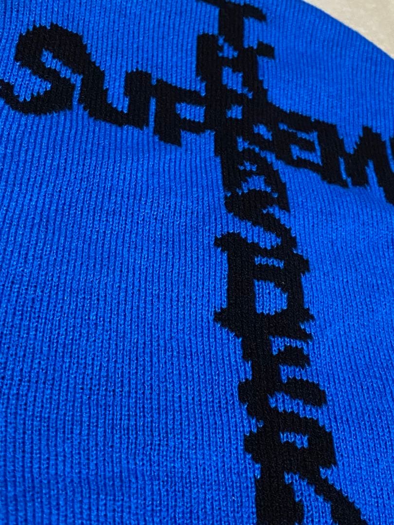 Supreme Thrasher Cross Cuffless Beanie 青