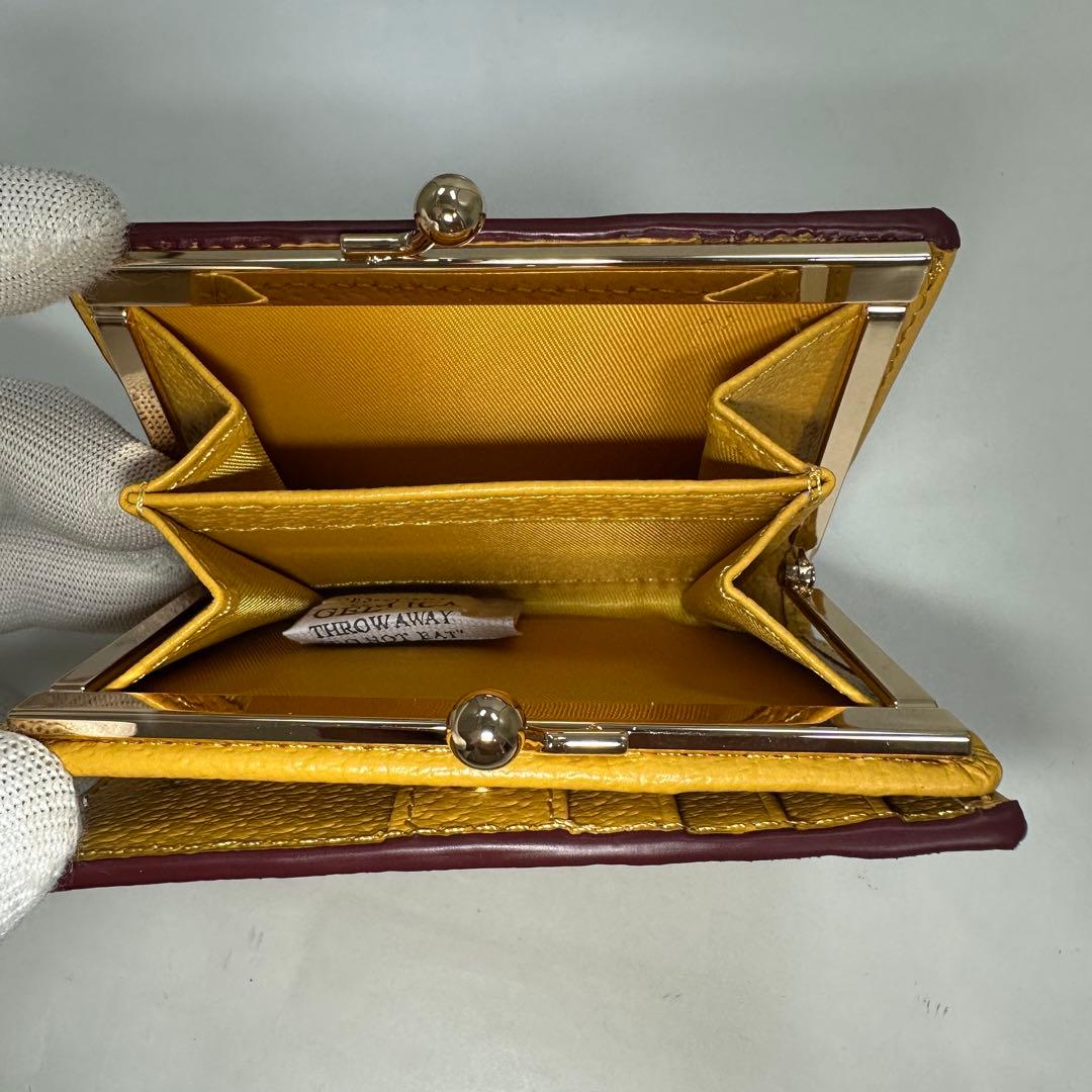 【人気！新品】Vivienne Westwood 二つ折り財布　　イエロー