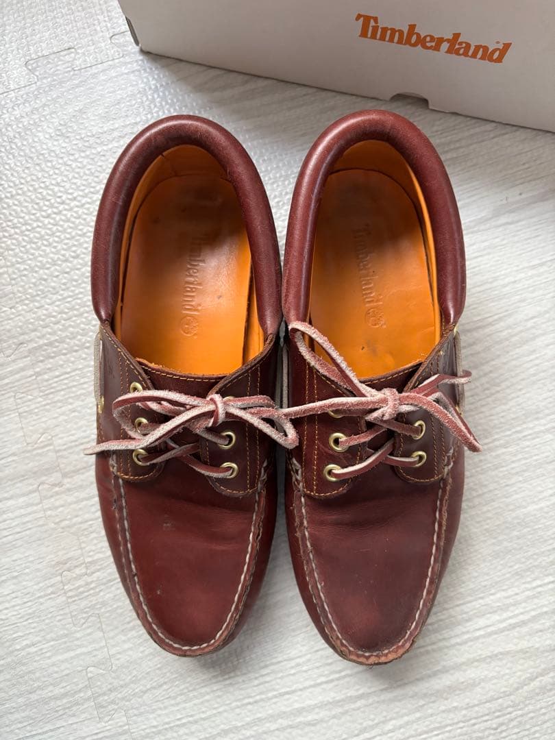 Timberland 3eye バーガンディ　26.0cm
