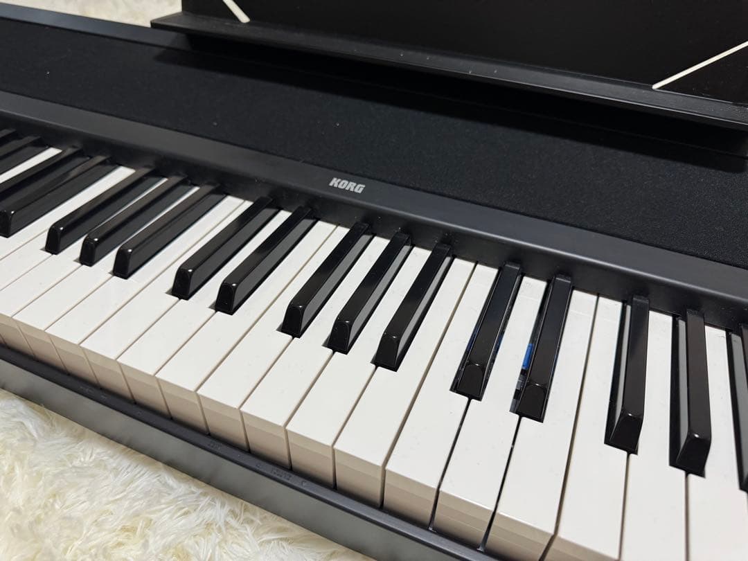 最終値下げ【美品】KORG B2N 電子ピアノ ペダル譜面台付　すぐ弾けるセット