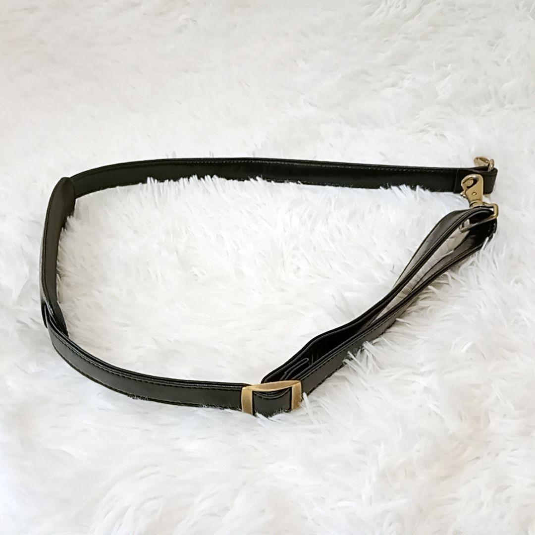 【美品】ギャロッティ ボストンバッグ オールレザー ショルダーバッグ ブラック
