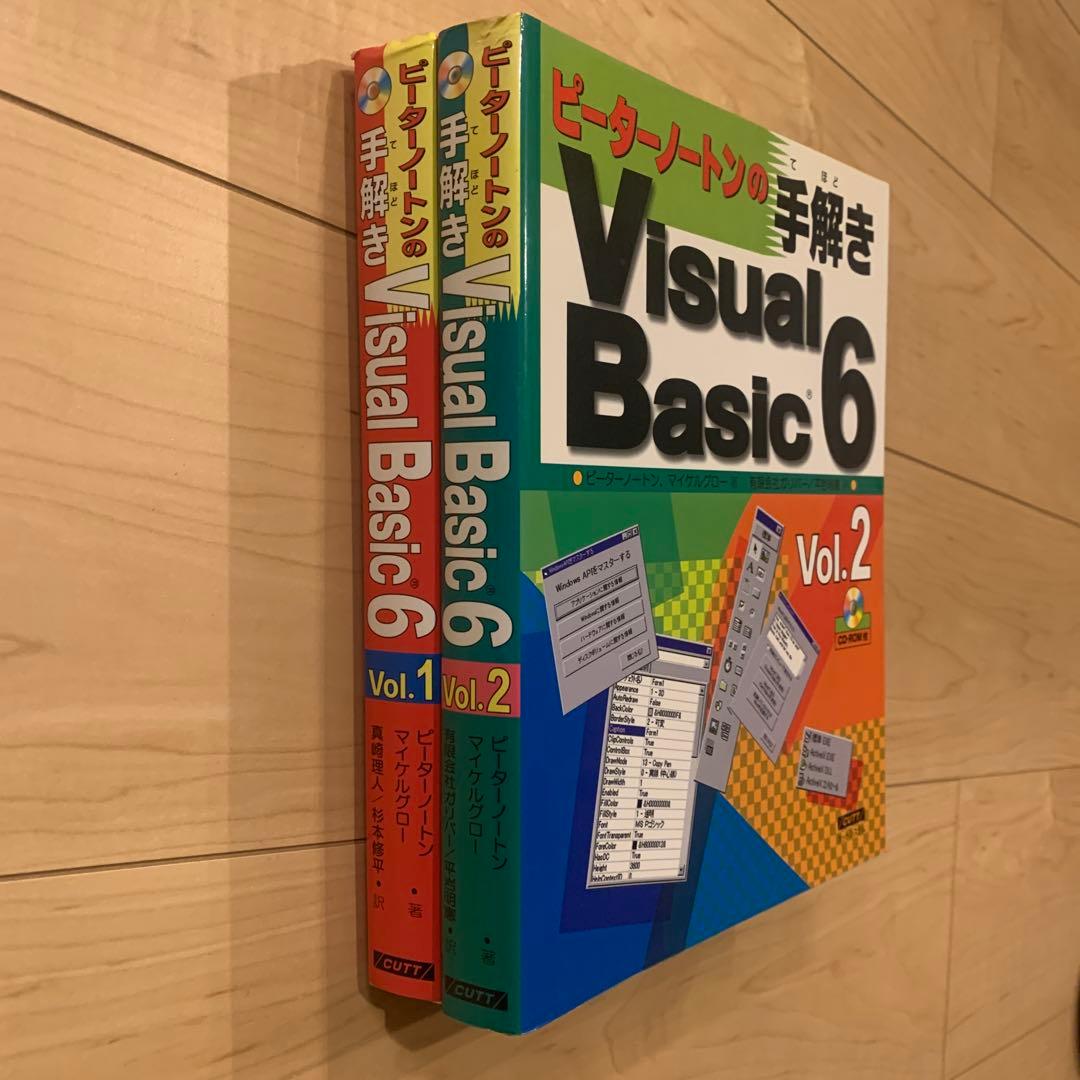 ピーターノートンの手解きVisual Basic 6 Vol.1 & 2 セット