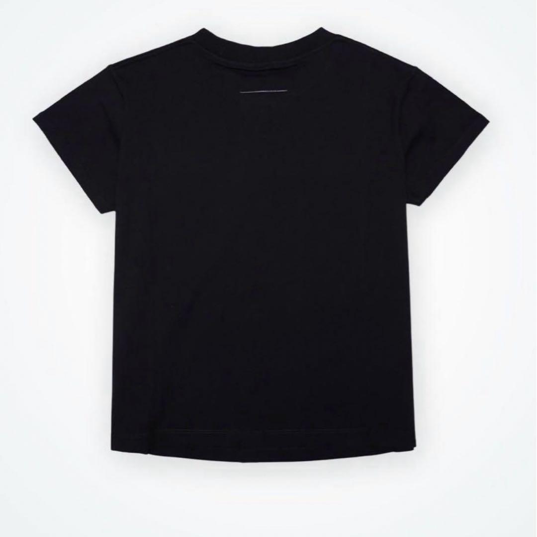 マルジェラ MM6 MAISON MARGIELA 黒 ロゴTシャツ 最終値下げ