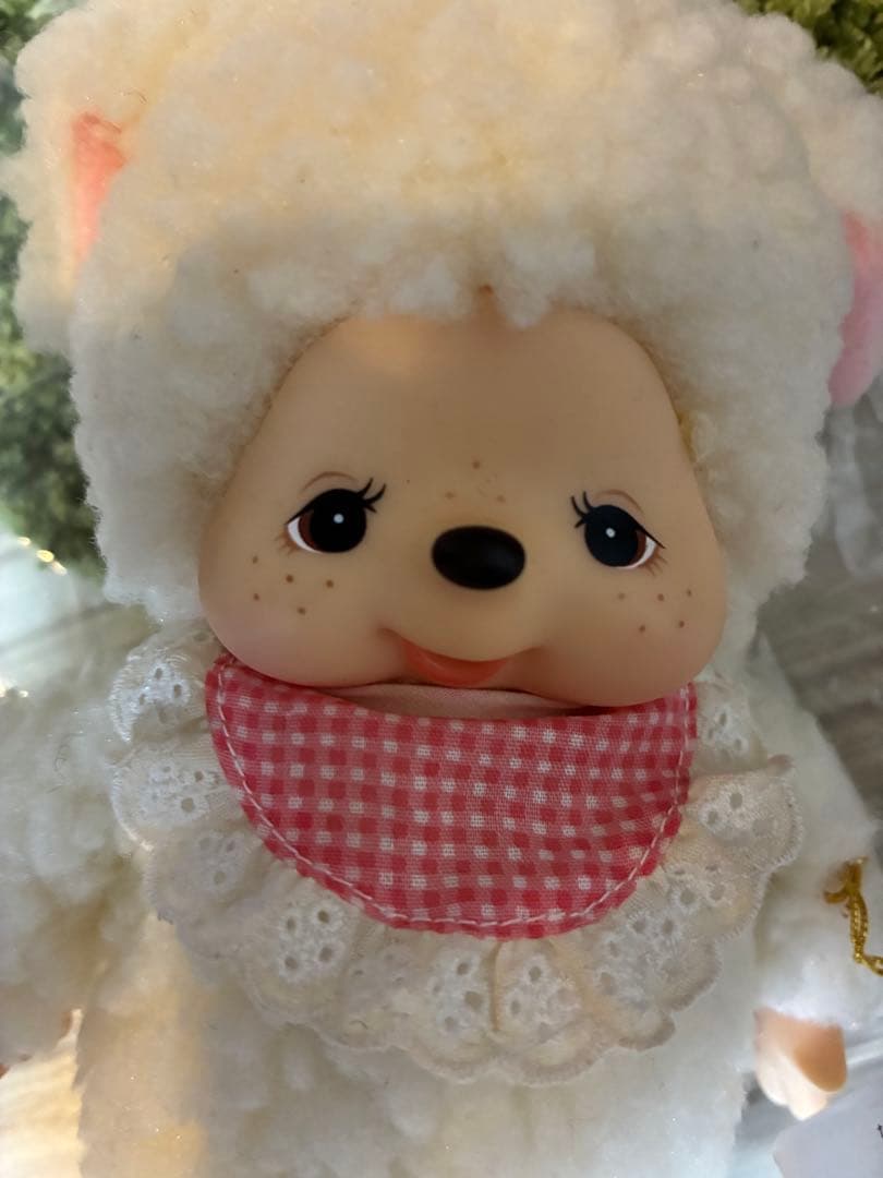旧タイプ　モンチッチのおともだち　ひつじのチャムSサイズ　美品　タグ付き