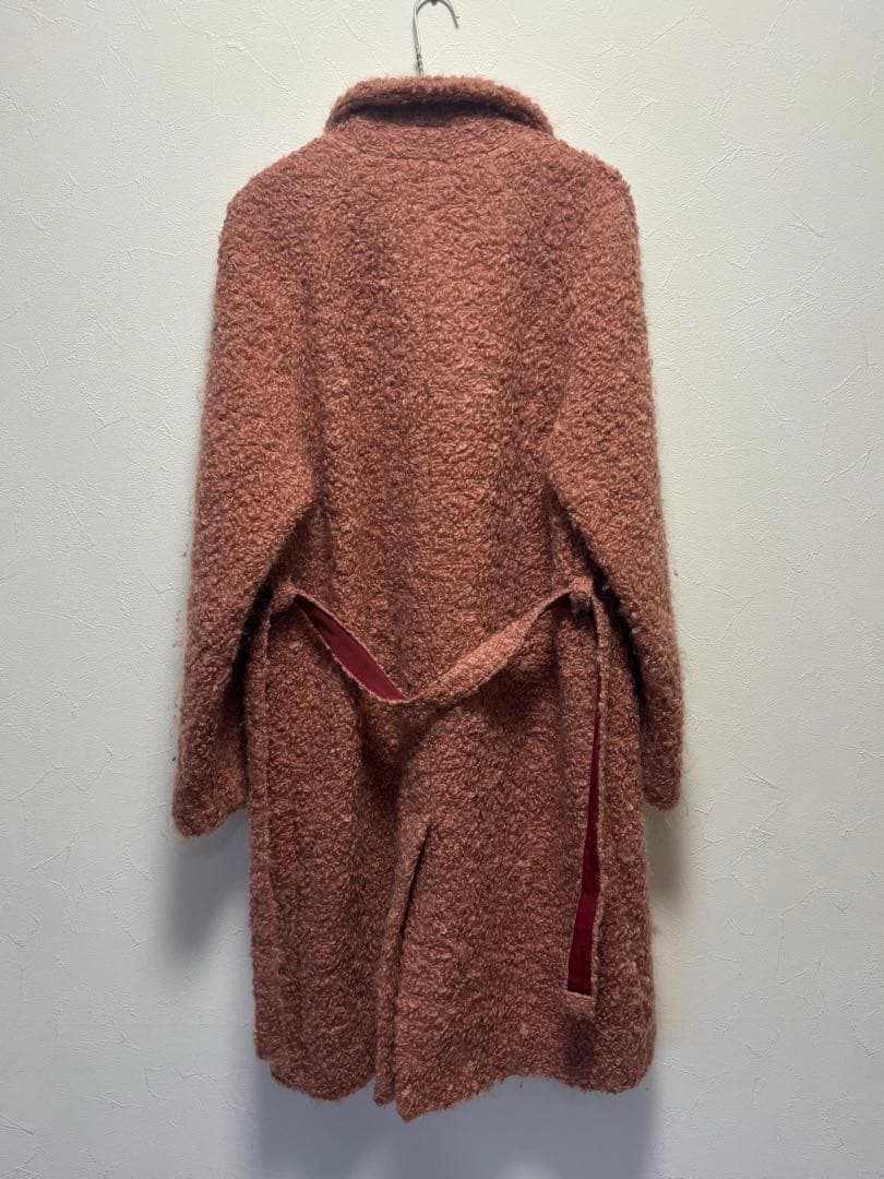 カルヴェンcarven モヘア モヘヤウール プードル コート