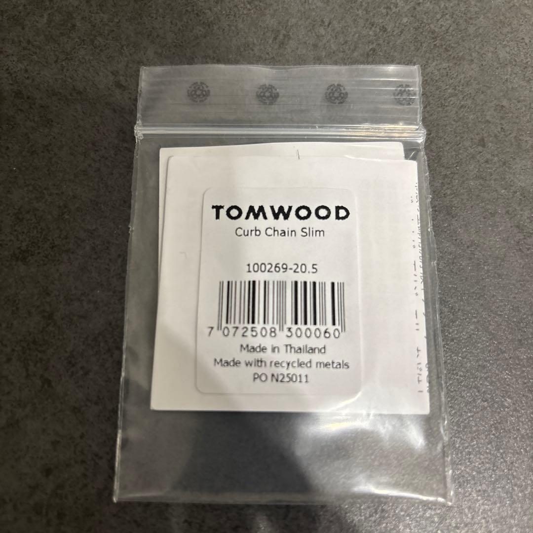アクセサリー TOMWOOD Curb Chain Slim