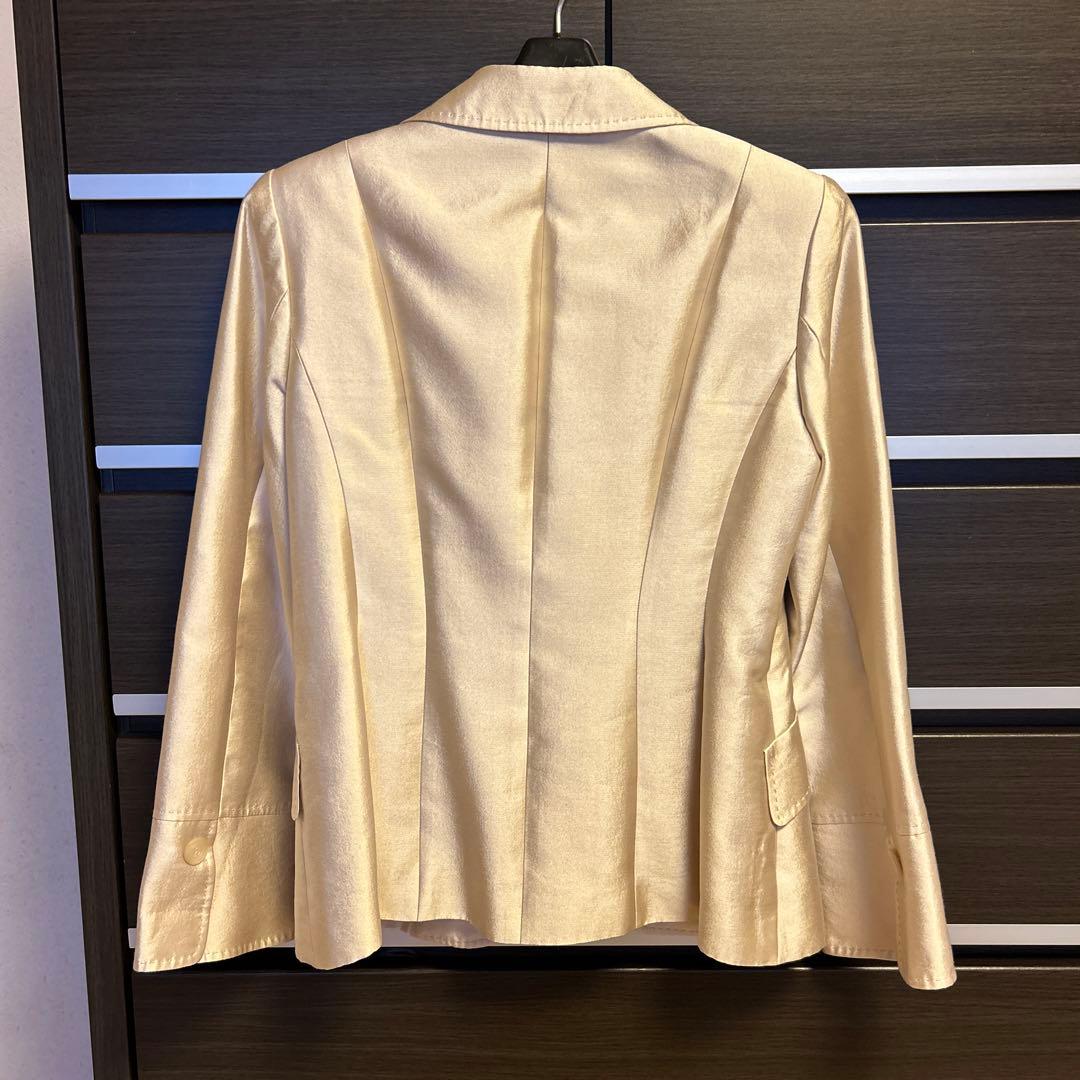【美品】Leilian レリアン　シルク　ジャケット