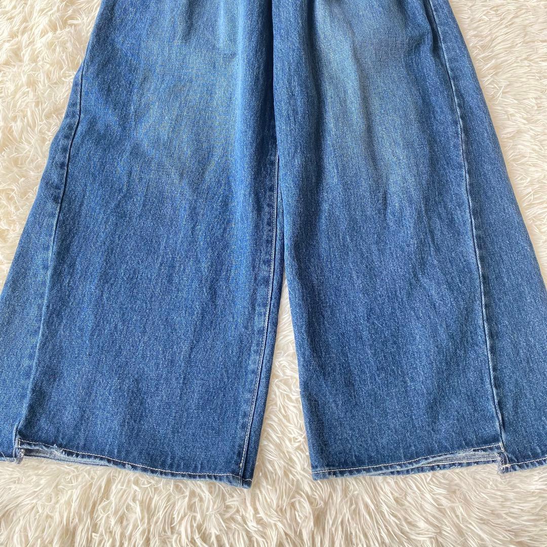 24ss ジャーナルスタンダード 2タックワイドデニム　脚長効果　38 M