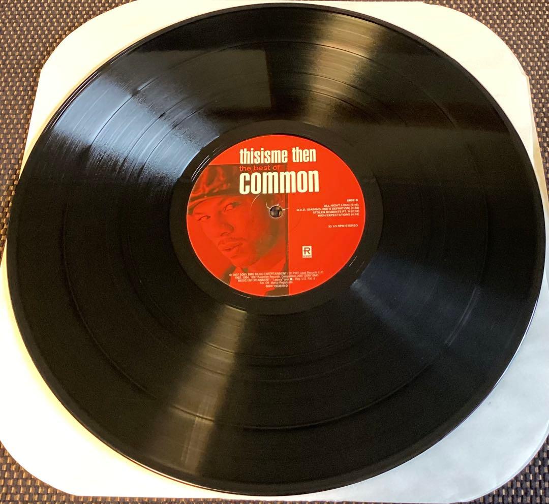 (USED)コモン　THISISME THEN ベスト盤　アナログレコード2枚組