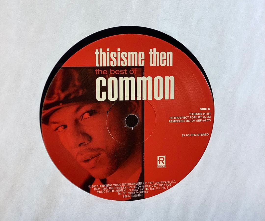 (USED)コモン　THISISME THEN ベスト盤　アナログレコード2枚組