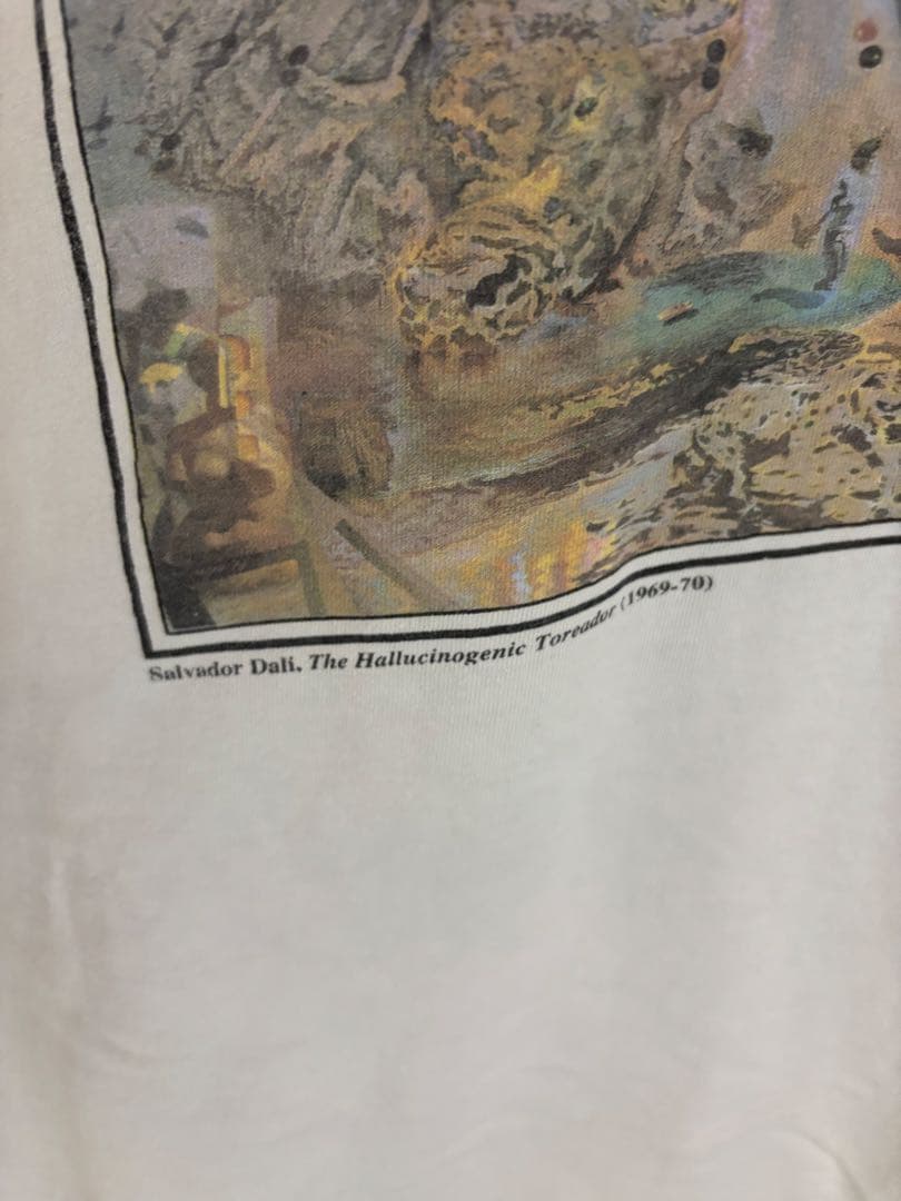 90s-00s Dali XL サルバドール・ダリ Tシャツ ホワイト