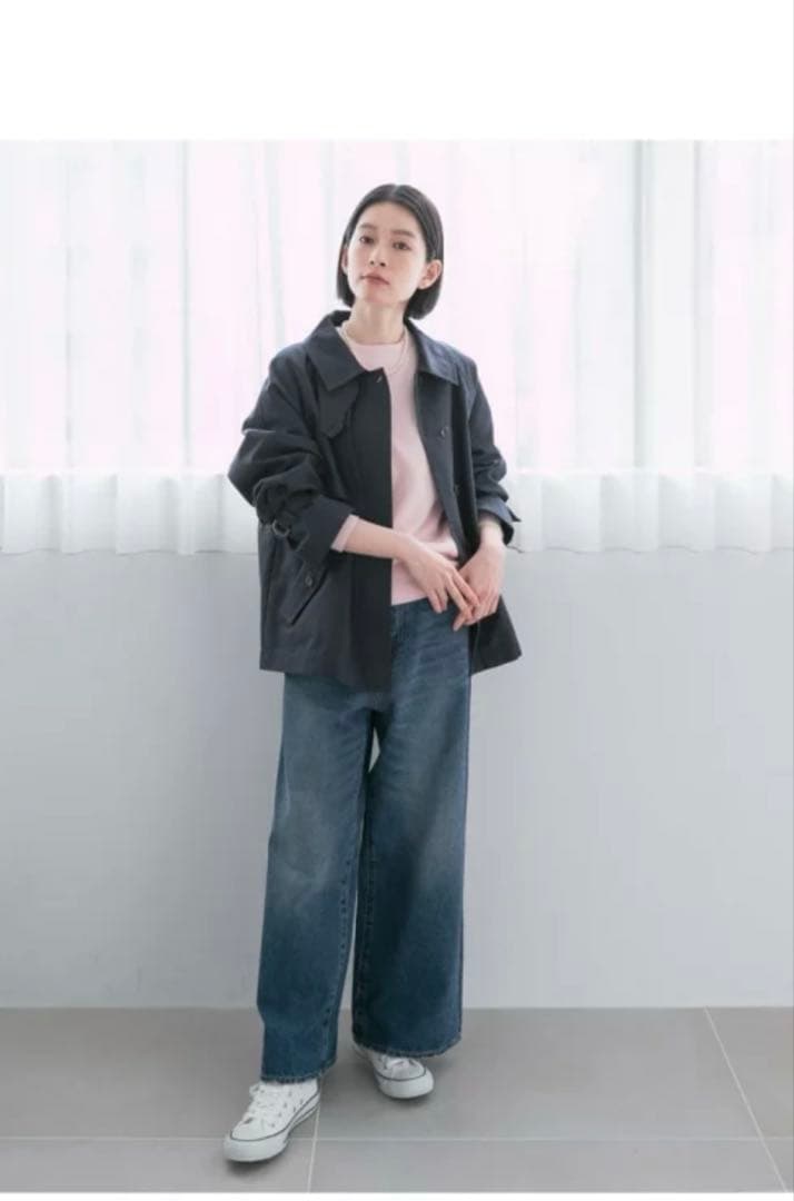 FORK & SPOON ショートトレンチコート