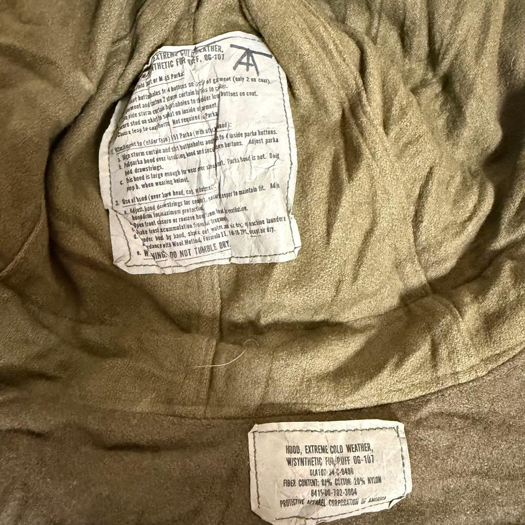 82s M65 フィッシュテール パーカーモッズコート フルセット
