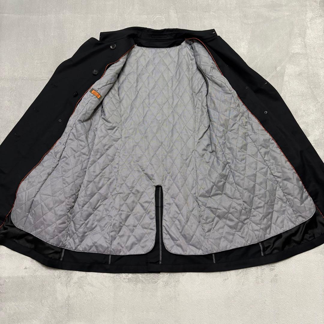 IMGN 洋服の青山 トレンチコート ライナー付き ビジネス 黒 大きめサイズ