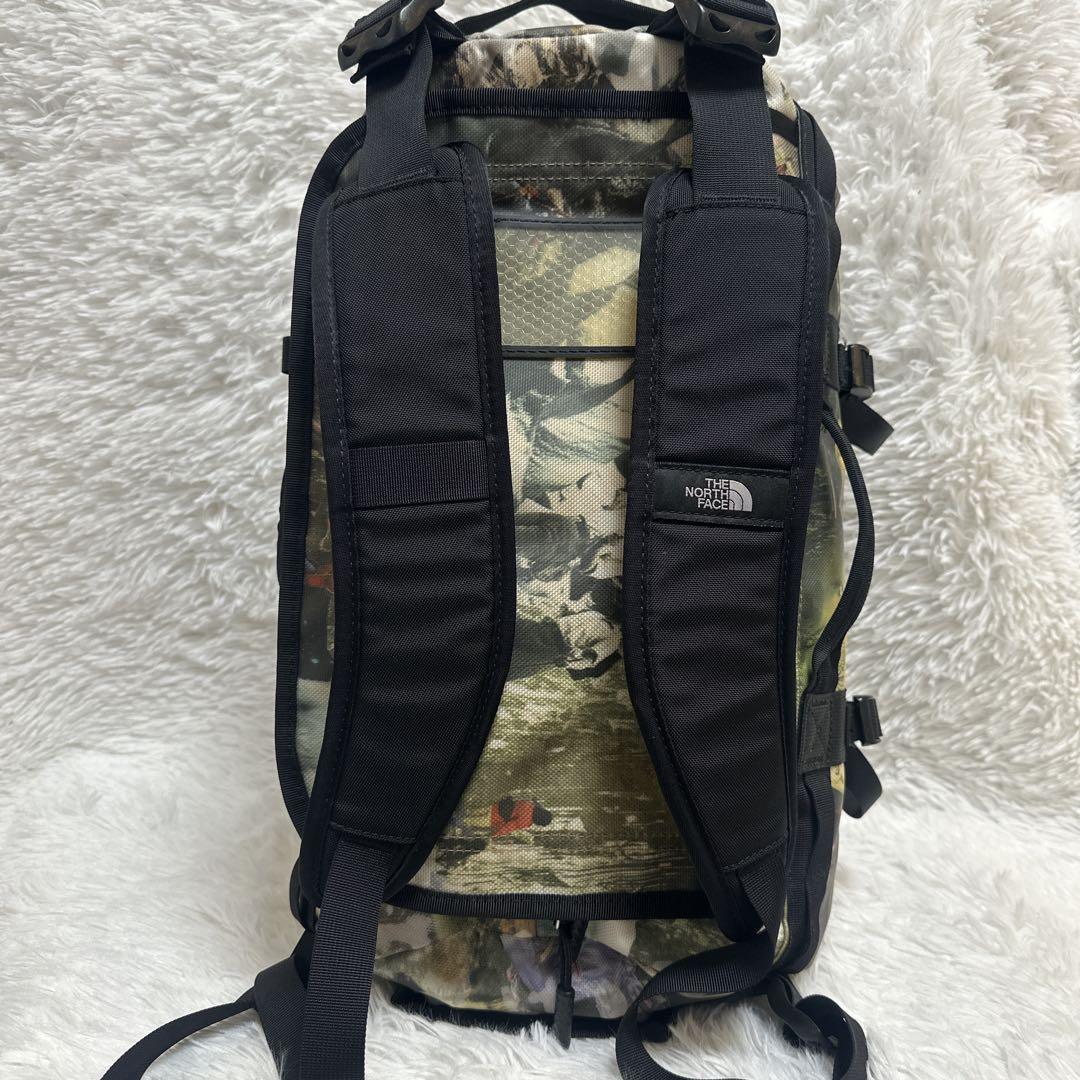 極美品✨　ノースフェイス ダッフルバッグ XS 31L キャンプ柄