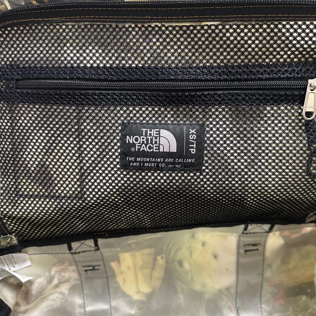 極美品✨　ノースフェイス ダッフルバッグ XS 31L キャンプ柄