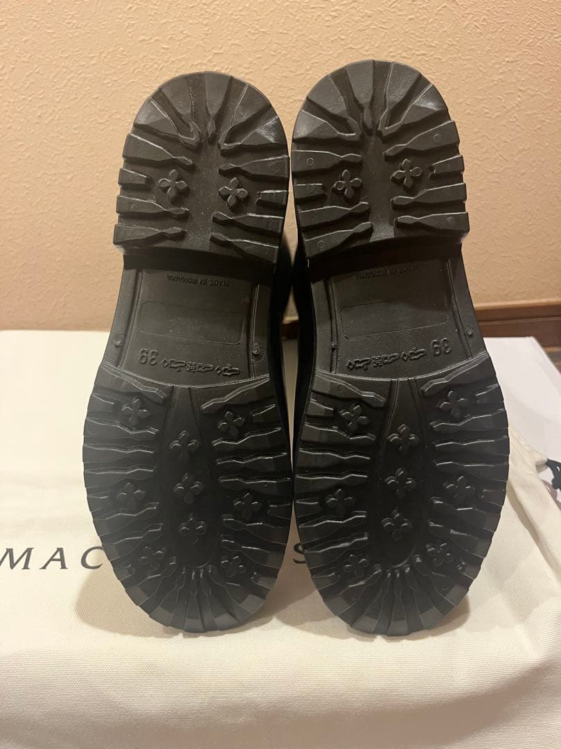 ✴︎未使用 マッキントッシュ レインブーツ 長靴 ブラック 39
