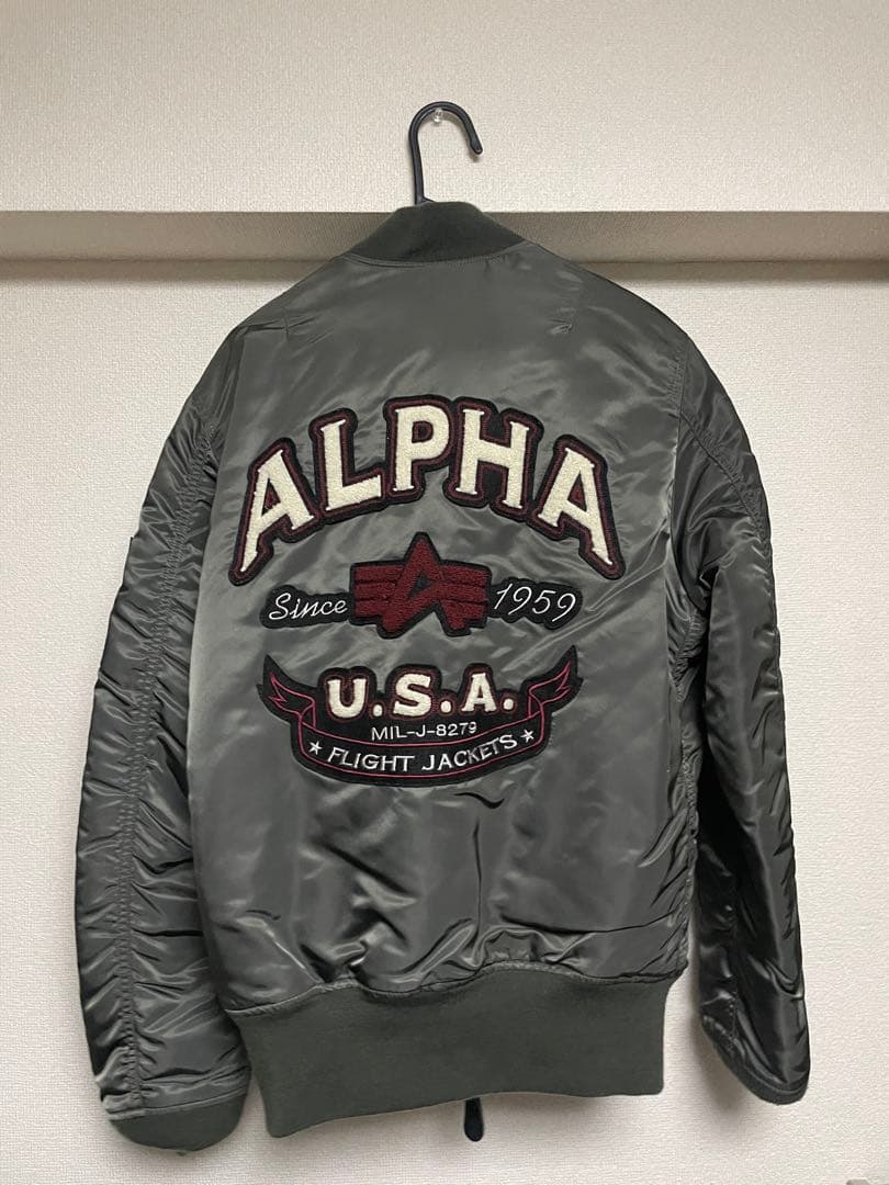 ALPHA ミリタリー　MA-1 リバーシブル ※後半2枚は要相談