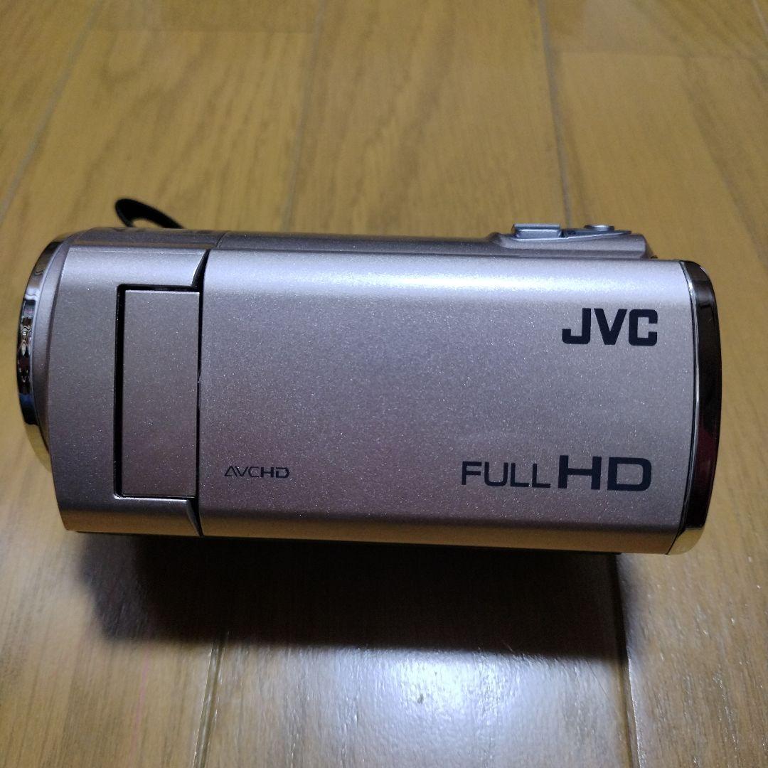 大人気Everio JVC GZ-E107-N フルHD ビデオカメラ　元箱付き