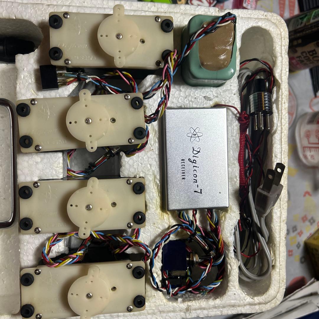 田*圃様 デジコン 受信機 サーボモーター プロポ　希少品　マニア必見　JAPA