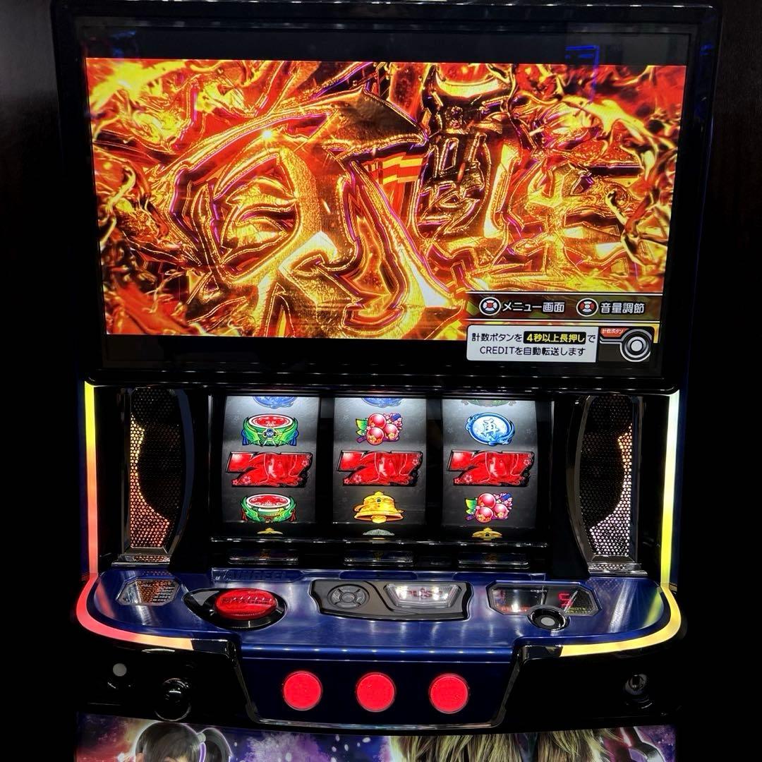 スマスロ「新鬼武者3」　送料無料　パチスロ実機