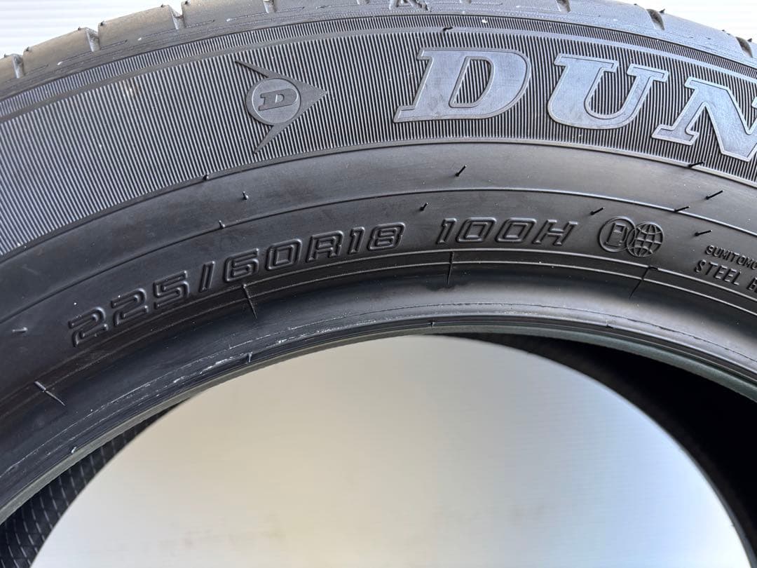 【国産バリ溝・送料無料‼️】225/60R18 ダンロップ　ジオランダーPT30
